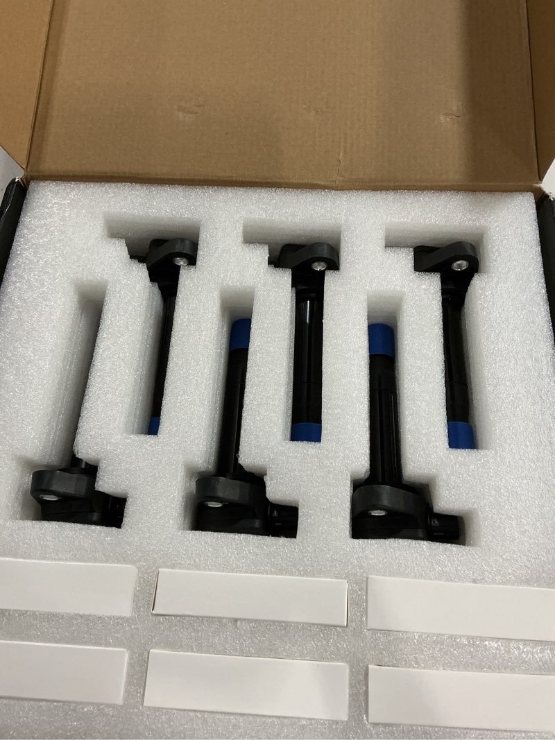 Condition photo showing New/Like New for eccpp uf603+97390 6 ignition coils + 6 iridium spark plugs for 08-12 for honda accord,08-17 odyssey,12 crosstour/09-12 for acura rl,09-14 tl,10-14 tsx 3.5l 3.7l v6 uf603 6 ignition coils for 6 iridium spark plugs