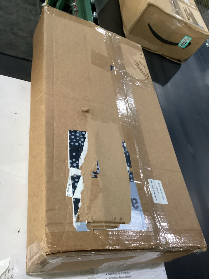 Condition photo showing As Is for black plastic speedbump