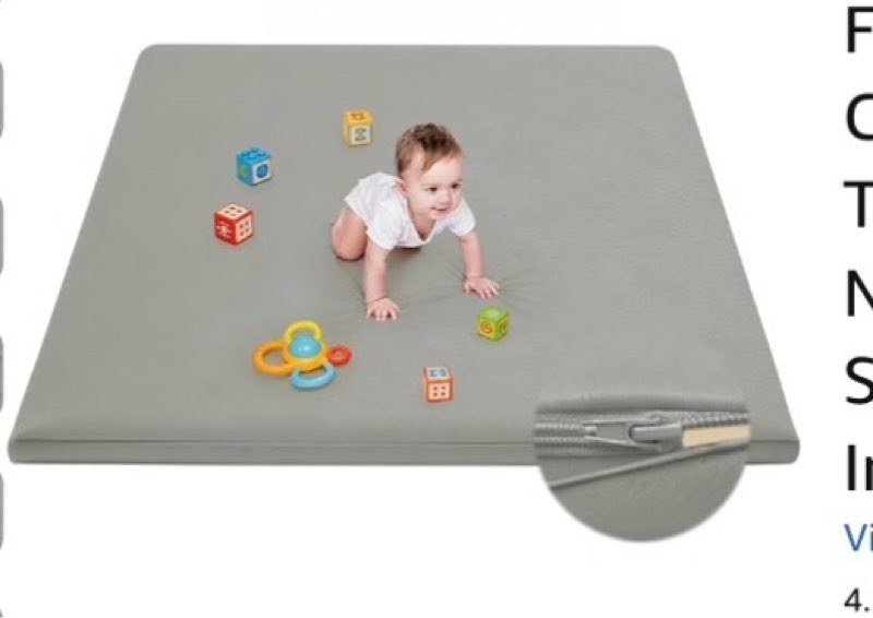 waterproof baby play mat for floor memory foam