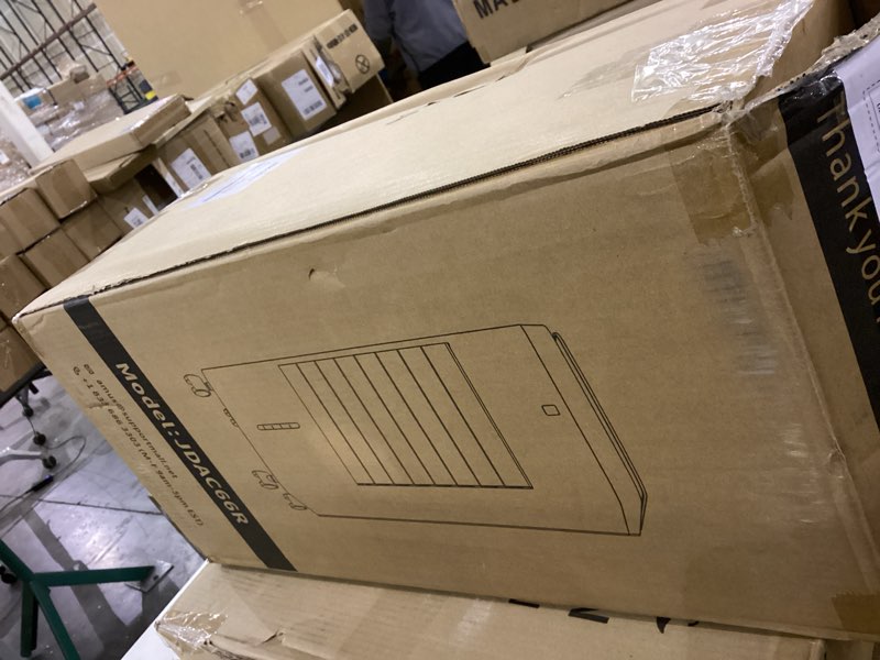 Condition photo showing As Is for NOMEY 3-IN-1 Portable Air Conditioners 4 Modes & 3 Speeds, Waterless Alert System, 12H Timer, 1 Gal Detachable Water Tank, 4 Ice Packs, Remote, 70° Oscillation Windowless Evaporative Air Cooler