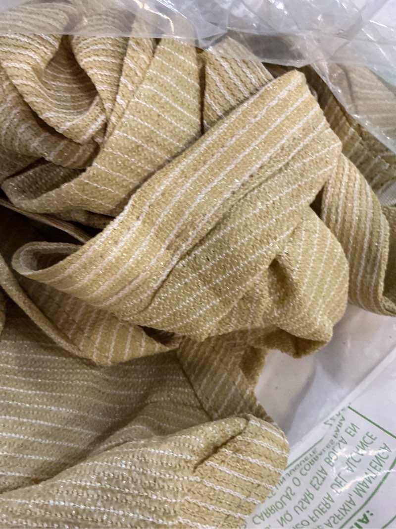Condition photo showing Good Condition for shademart 8' x 8' x 8' beige triangle sun shade sail canopy fabric cloth screen, water air permeable & uv resistant, heavy duty, carport patio outdoor (we customize size) smslt beige 0 8' x 0 8' x 0 8'
