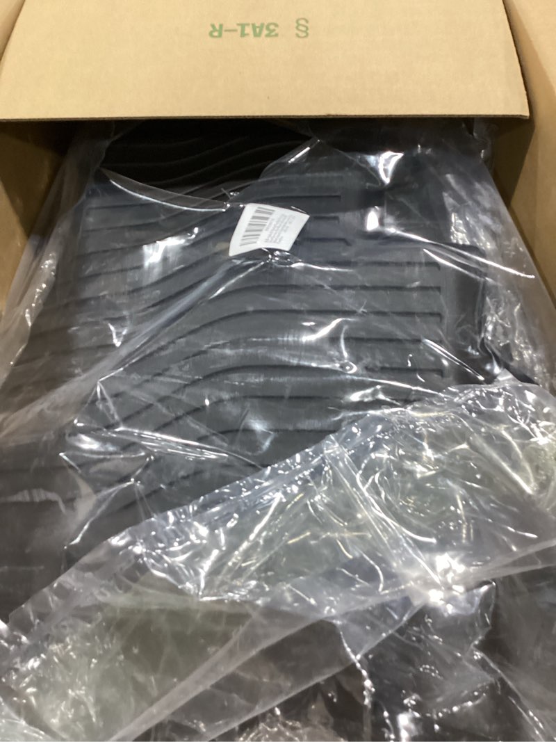 Condition photo showing New/Like New for All Weather Floor Mats Fit for Jeep Grand Cherokee(WL Include 4xe, Not WK2 or WL75) 2022-2025 5 Seat Only TPE Rubber Liners All Season Guard Odorless Anti-Slip Floor Mats black 2 row floor mats grand cherokee 5 seat