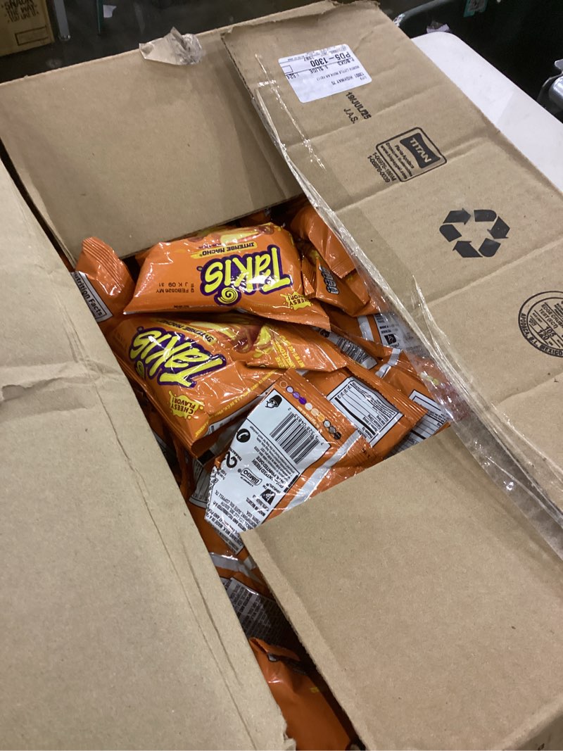 Condition photo showing New/Like New for Nacho cheese takis