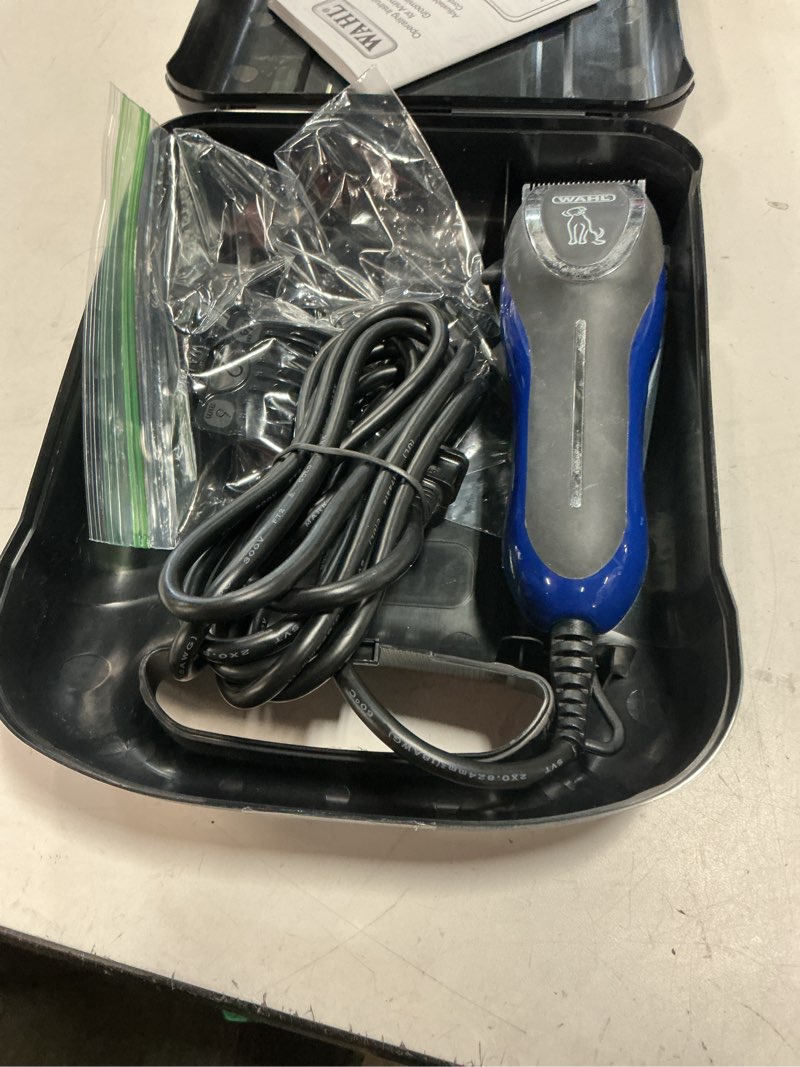 Condition photo showing As Is for wahl pro grip animal grooming kit