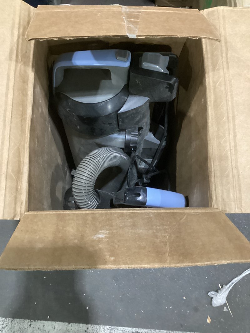 Condition photo showing As Is for bissell cleanview max tangle-free with led headlights, active extension wand, tangle-free brush roll, included pet tools, 4072l