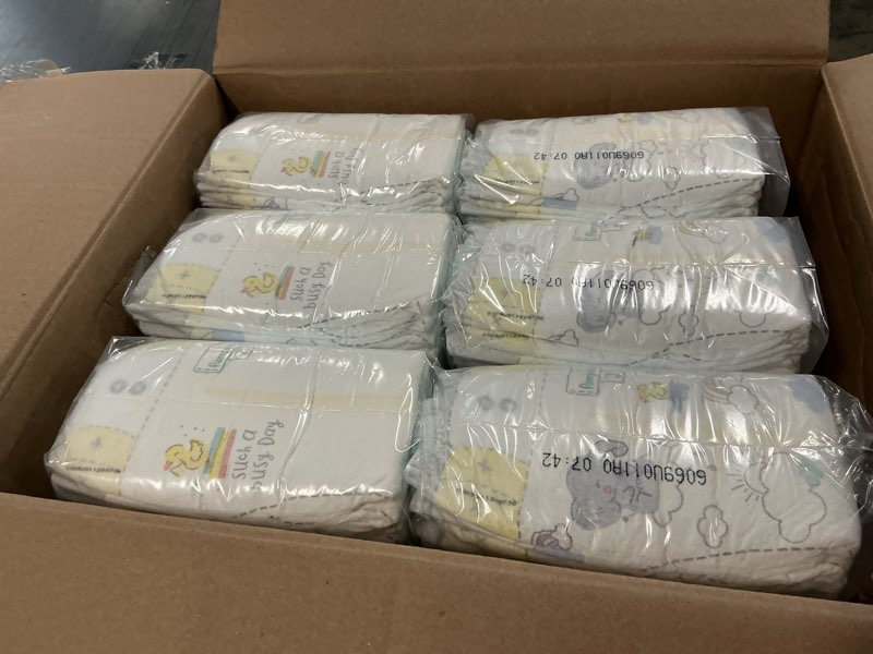 Condition photo showing New/Like New for pampers baby diapers - swaddlers - size 2, 186 count, ultra absorbent disposable infant diaper