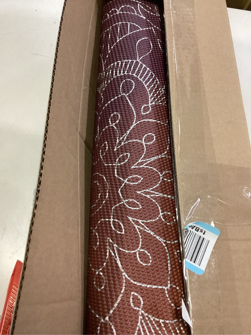 Condition photo showing Good Condition for Gaiam Yoga Mat - Premium 6mm Print Extra Thick Non Slip Exercise & Fitness Mat for All Types of Yoga, Pilates & Floor Workouts (68"L x 24"W x 6mm Thick) Metallic Sunset