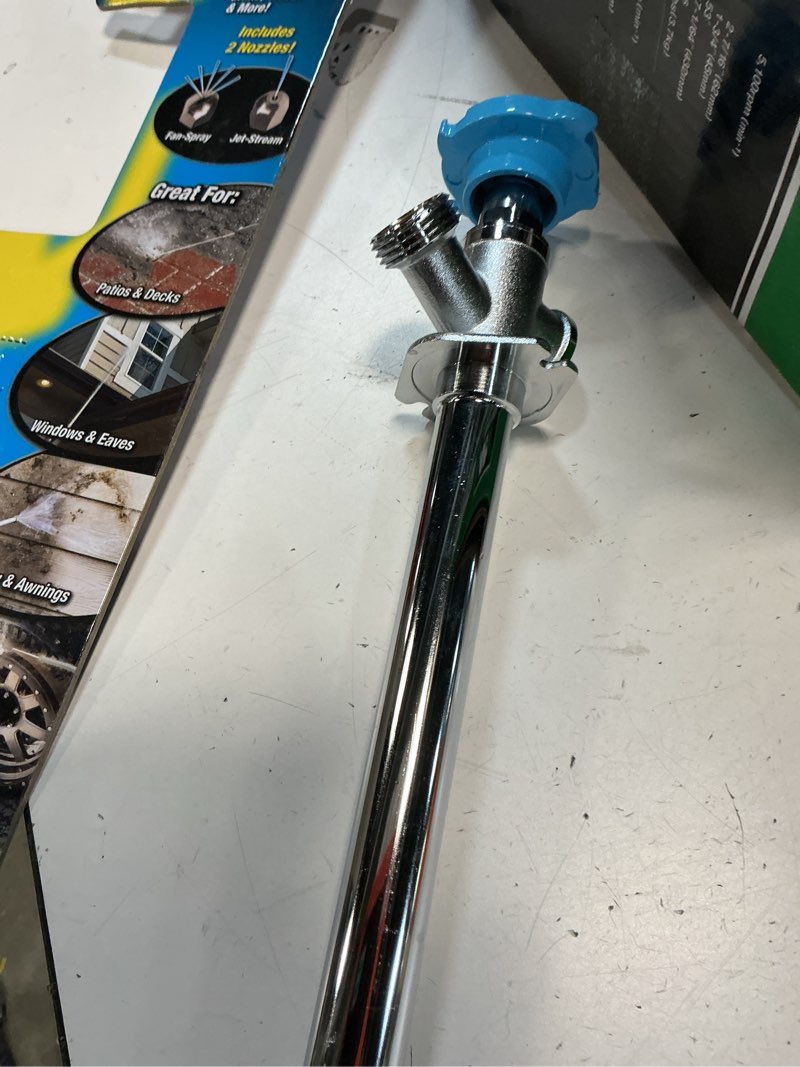 Condition photo showing As Is for turbo jet power washer high pressure spray nozzle
