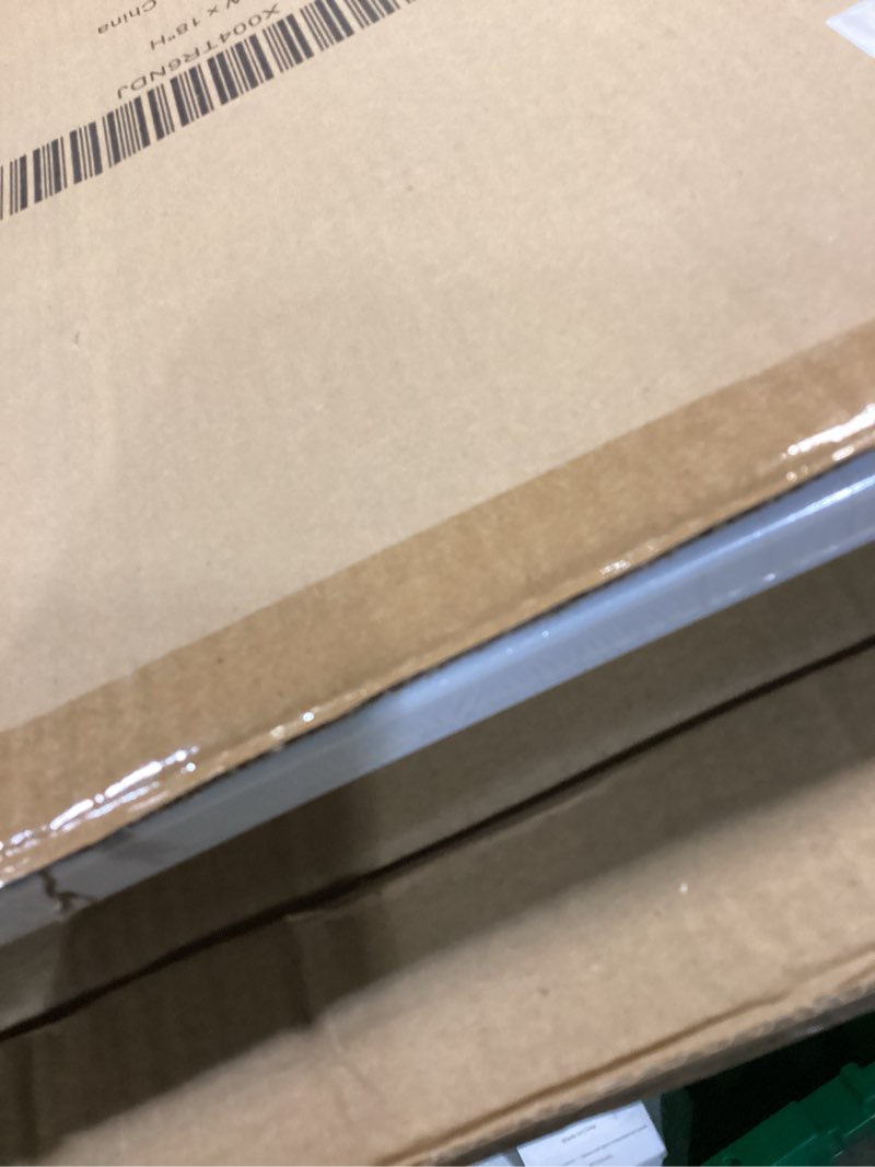 Condition photo showing New/Like New for return air grille,air return vent cover grill for ceiling and wall,steel hvac a/c vent cover grill fits duct opening 18"w x 18"h,holds 1" thick ac filter 18''w×18''h