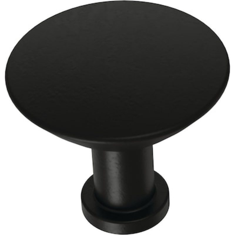Origin 21 Thora 1-3/16-in Matte Black Round Cabinet Knob