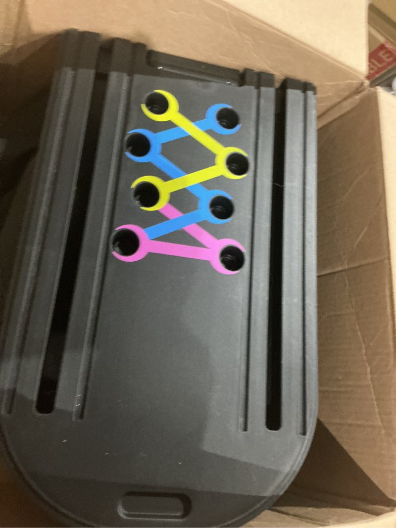 Condition photo showing As Is for Pilates Board,Pilates Reformer Sets, Multifunctional Abdominal Pilates Board for Home Workout Equipment, Portable Foldable Ab Board Trainer Pilates Exercise Machine,Pilates Board for Women Deep Black