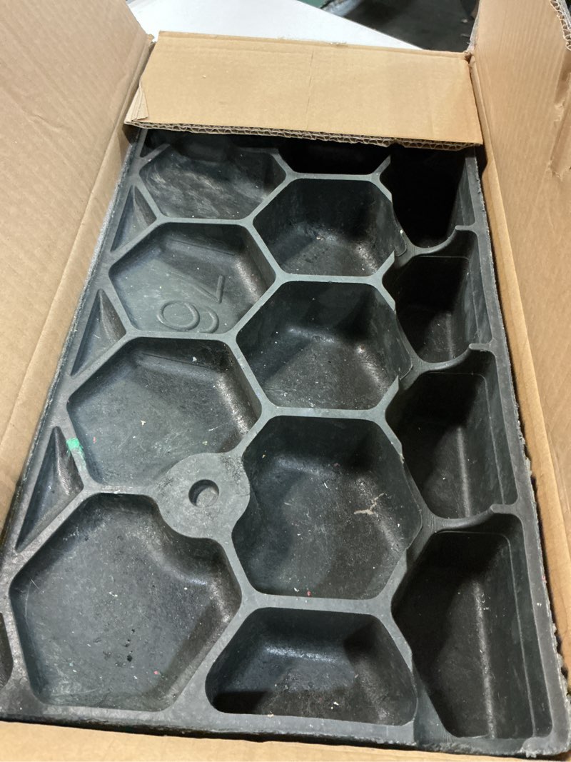 Condition photo showing Good Condition for 3.1" rise 2pack rubber curb ramps for wheelchair threshold driveway doorway shed, truck car motorcycle bike cart lawn mowers angled step entry in ramp, 7000lbs heavy duty powersports loading ramp 3.1" 2pc