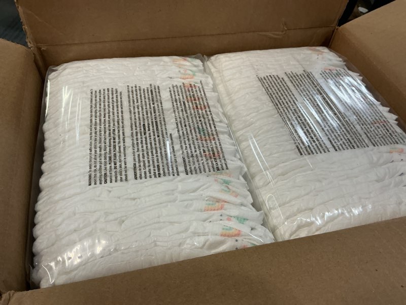 Condition photo showing New/Like New for disposable diapers - size 2 - 162ct - up&up™: 12-18 lbs, hypoallergenic, wetness indicator