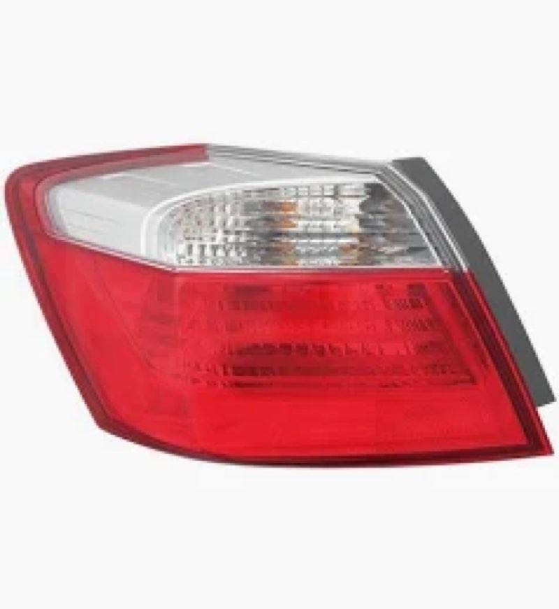 for honda accord sedan 2013 2014 2015 tail light assembly ex.lx.sport model on body passenger side d