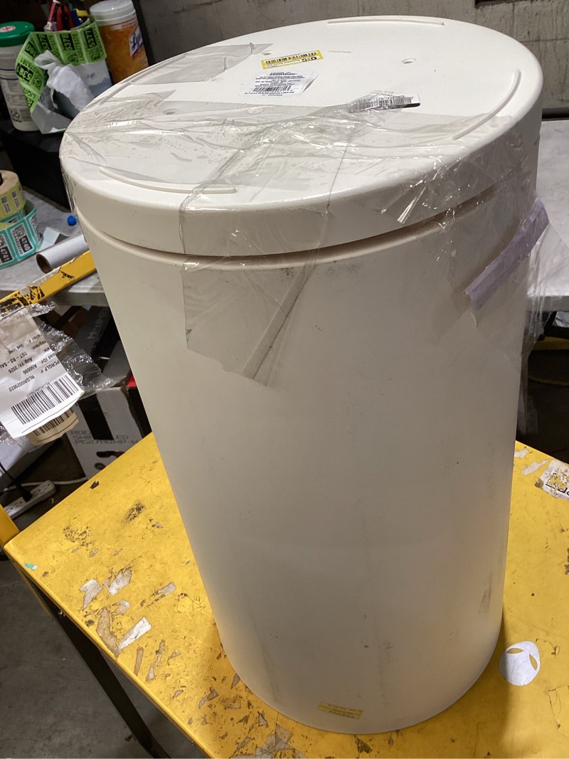 Condition photo showing As Is for recycled resin indoor outdoor planter 12"x21" white - room essentials™