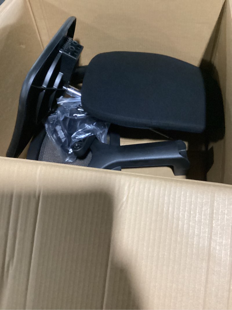 Condition photo showing Good Condition for (similar to) ergonomic office chair, mesh computer desk chairs with lumbar support, swivel desk chair with flip-up arms and adjustable height, black black 1 pack