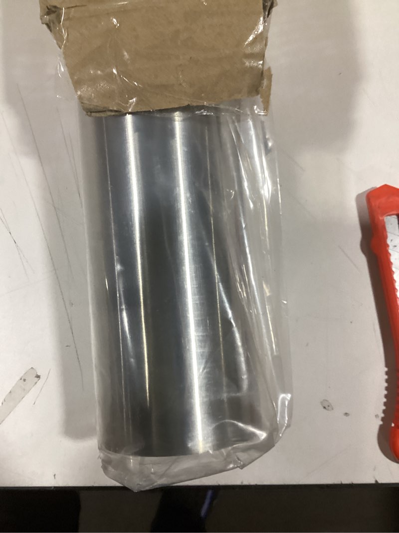 Condition photo showing As Is for 3 Inch DIY T304 Stainless Steel Exhaust Muffler Straight Pipe, Tailpipe 3"ID to 3"OD Exhaust Extension Tube Tailpipe 18" Length Universal Fitment 3.0'' OD-Straight-18'' 18'' Straight