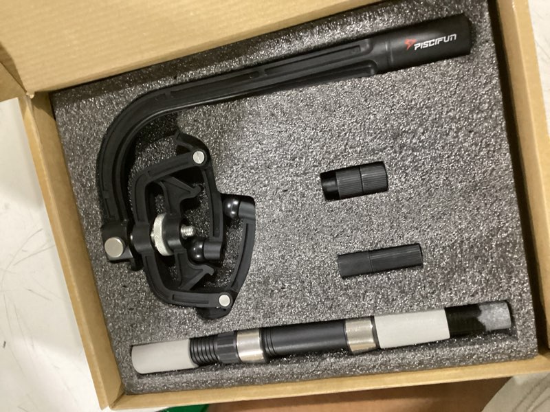 Condition photo showing Good Condition for piscifun fishing line winder spooler machine spinning reel spool spooling station system automatic spools holder