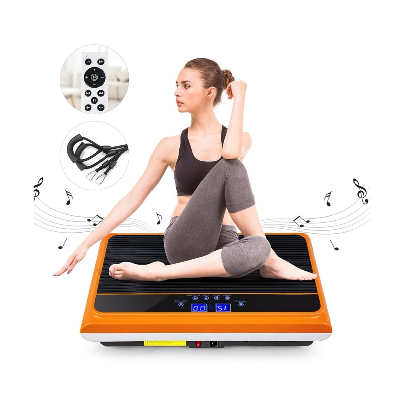 Natini Vibration Plate Exercise Machine Whole Body Vibration Platform Machine