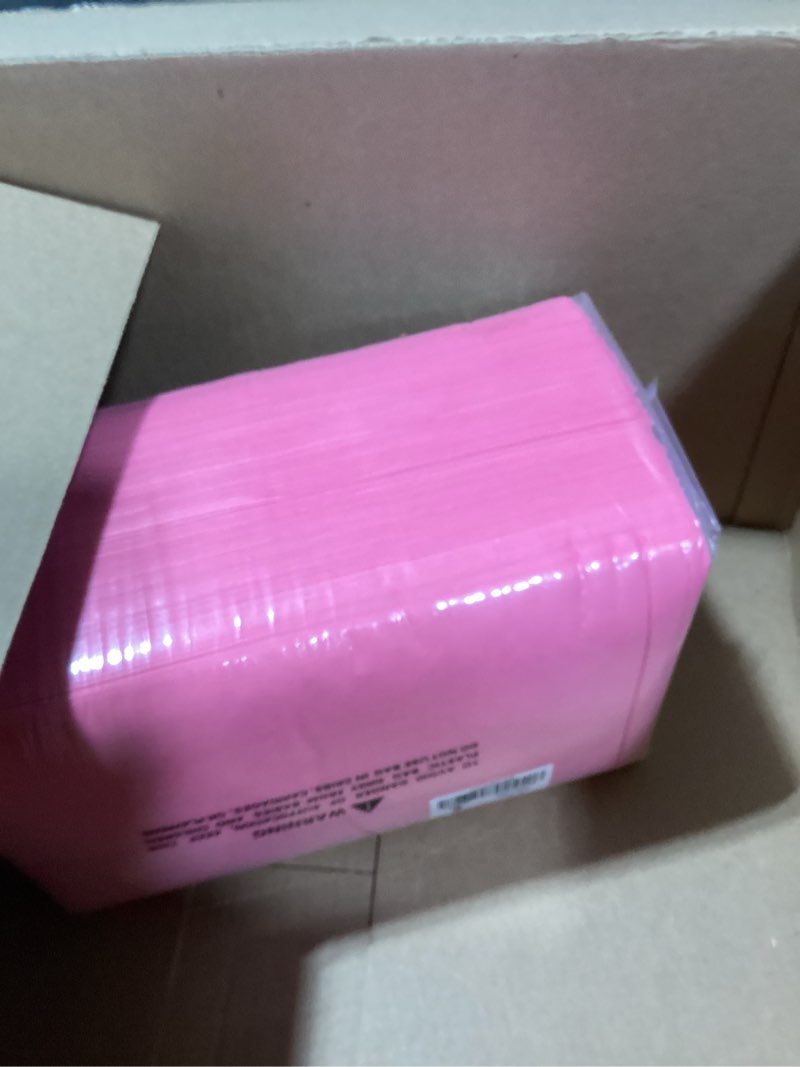 Condition photo showing New/Like New for 100 pack disposable bed sheets – 31.5 x 71 in waterproof non-woven sheets for massage, spa, tattoo & salon tables (pink) pink-100pcs