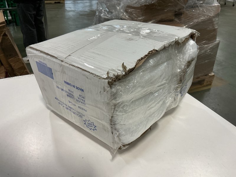 Condition photo showing New/Like New for Keystone Adjustable Cap Corp Waterproof Bouffant Cap - Bouffant Cap, Clear, Waterproof Plastic - BPC-E