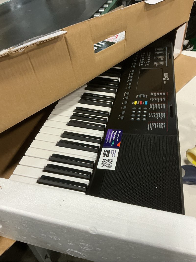 Condition photo showing Good Condition for RockJam 61-Key Compact Keyboard Piano with LED Display, Keynote Stickers & Lessons Compact 61 Key