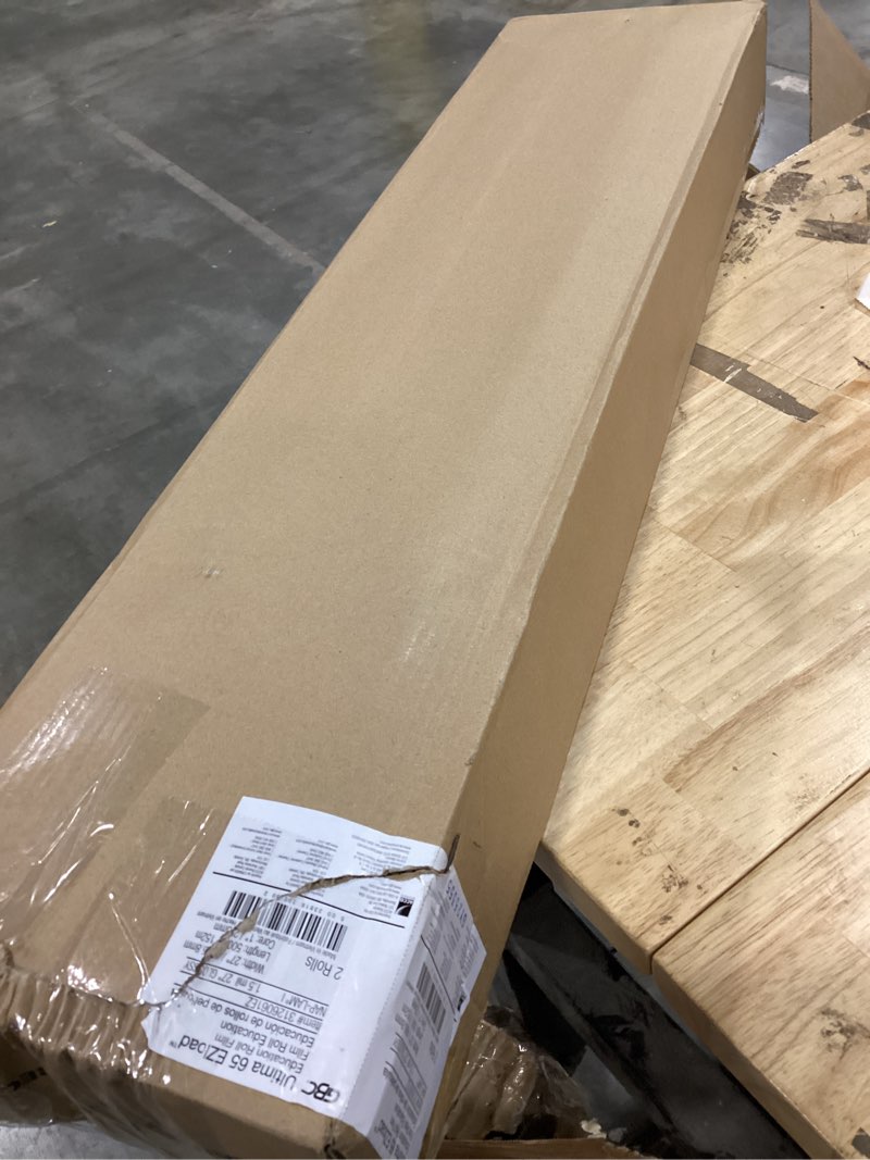 Condition photo showing New/Like New for gbc ezload roll film, nap i, 1.5 mil, 27" x 500 ft, gloss clear, 2/box (3126061ez)