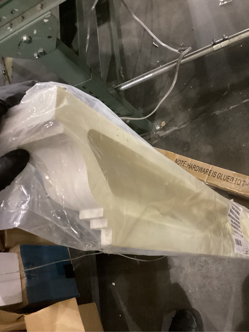 Endurathane Classic Crosshead, 31" Bottom Width x 37" Top Width x 4 1/2"H x 1/2"P, Factory Primed