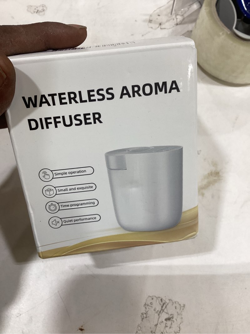 Condition photo showing New/Like New for Plug in Diffuser - 800 Sq Ft,No Wobble Design,Secure Wall Fit,Timer Control&Scent Intensity Button,Bluetooth APP,Waterless Scent Diffusers Home,Essential Oil Plug in Wall Diffuser – White