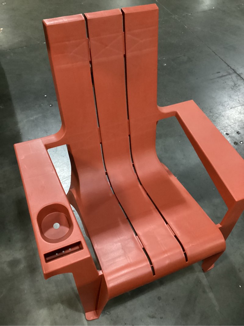 Condition photo showing Good Condition for resin stackable adirondack chair cinnamon - room essentials