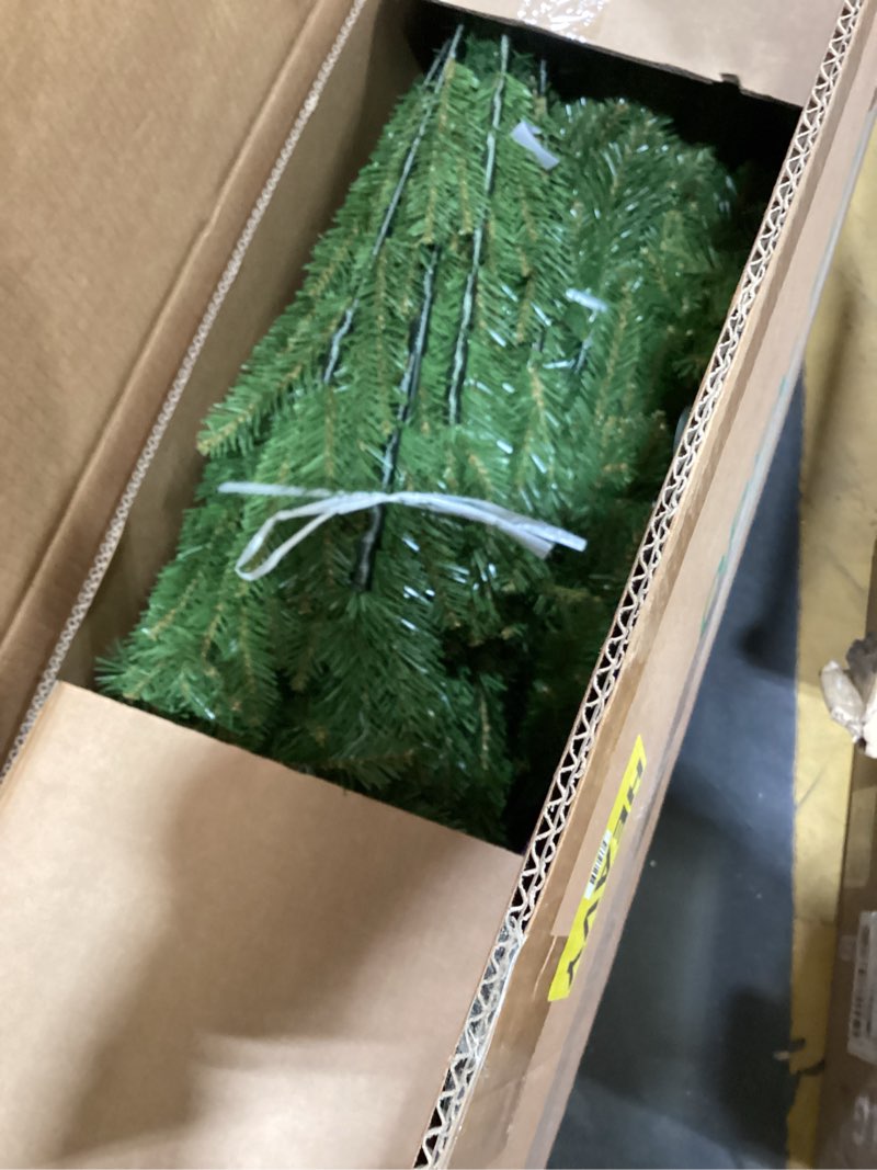 Condition photo showing Good Condition for National Tree Company 7 ft Unlit Dunhill Fir Full Artificial Christmas Tree, 2,144 Tips, Includes Stand, Green 6ft 11in Tree