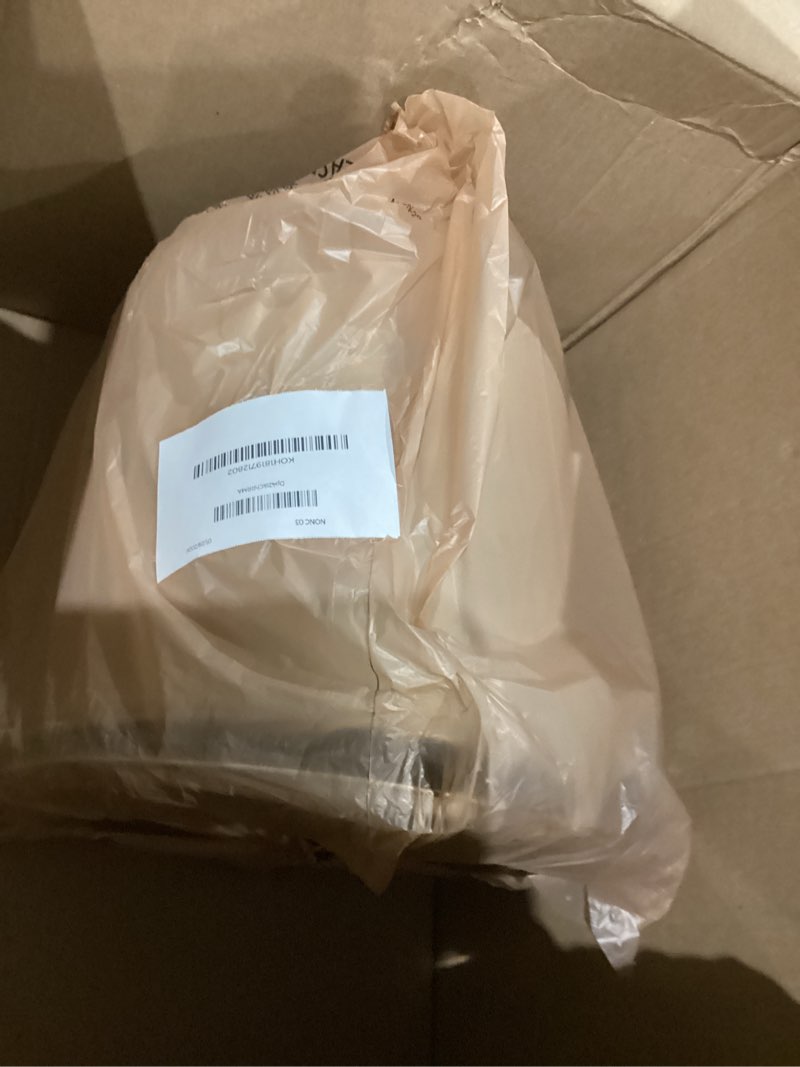 Condition photo showing As Is for IMUSA 16Qt Stainless Steel Stock Pot with Lid, Large Cooking Pot for Soups, Boiling Seafood, Pasta, Stews, and Family Meals 16 Quarts