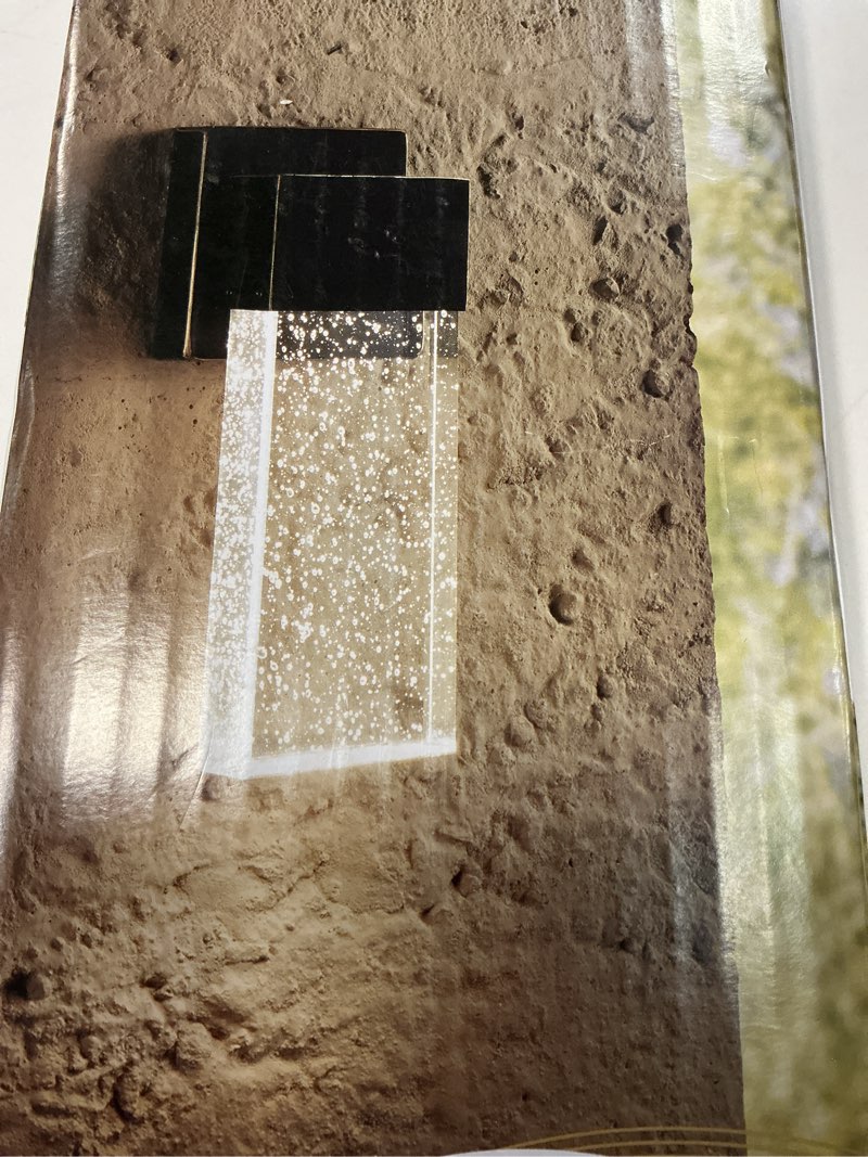 allen + roth waldorf  outdoor wall light  (led not working)