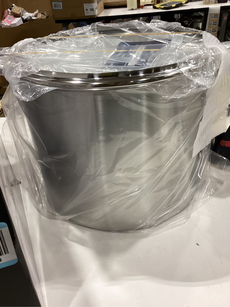 Condition photo showing Good Condition for e-far 19qt canning pot with canning supplies starter kit | water bath canner with lid & rack, home canning tools set for beginners, food-grade stainless steel, induction compatible