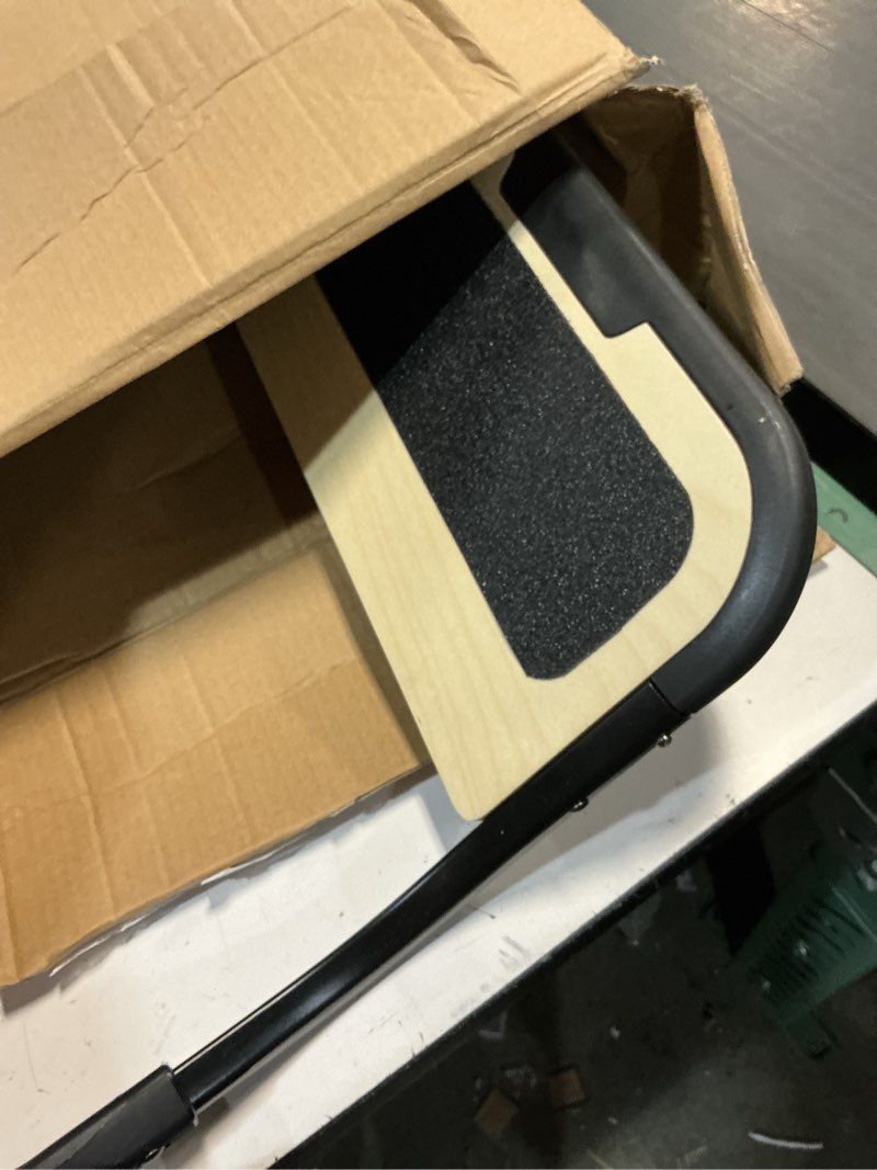 Condition photo showing New/Like New for stroller board for vista (models 2015-2019), vista v2, and vista v3 strollers, weight capacity 55 lbs,quick snap links for easy one-touch storage