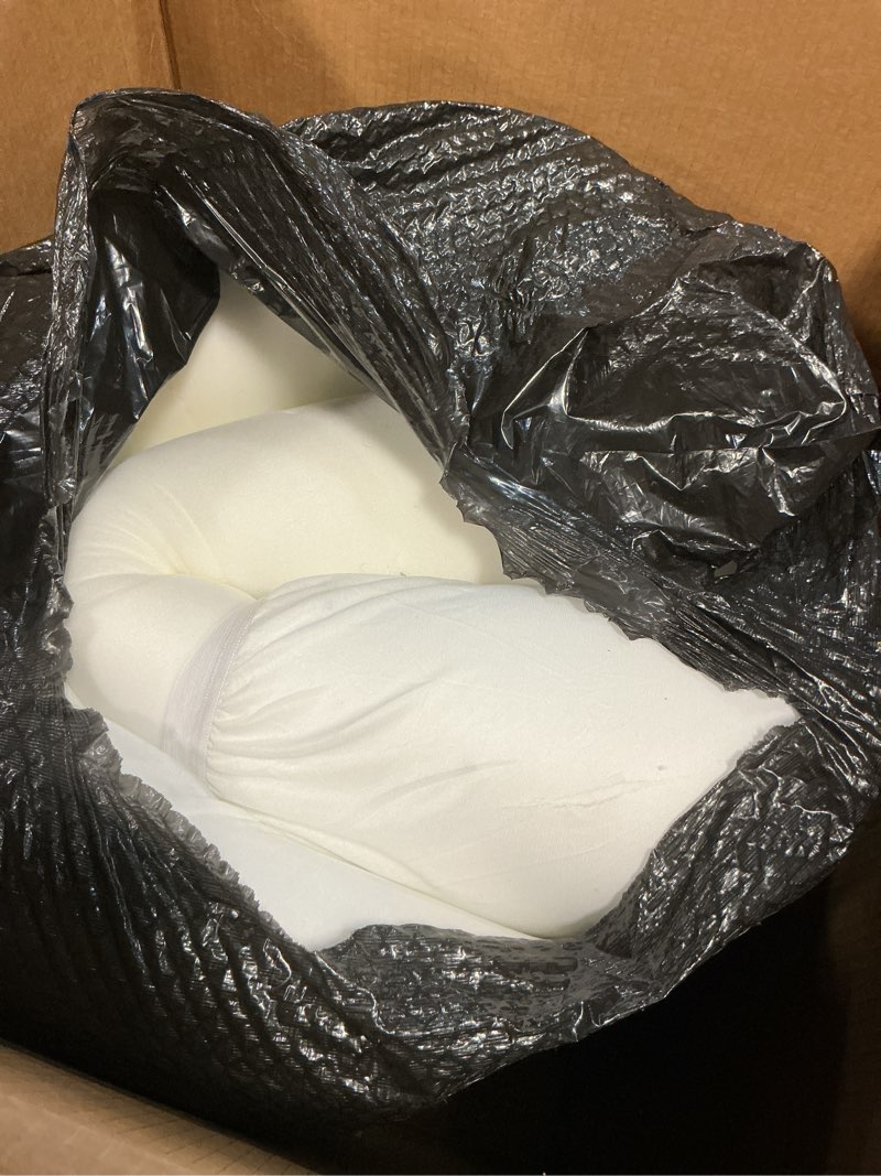 Condition photo showing As Is for Bedlore 4-Inch King Mattress Topper for Back Pain - Dual Layer Medium Support (2" Gel Memory Foam + 2" Cooling Fluffy Pillow Top Pad), Breathable & Pressure Relief (White) White King