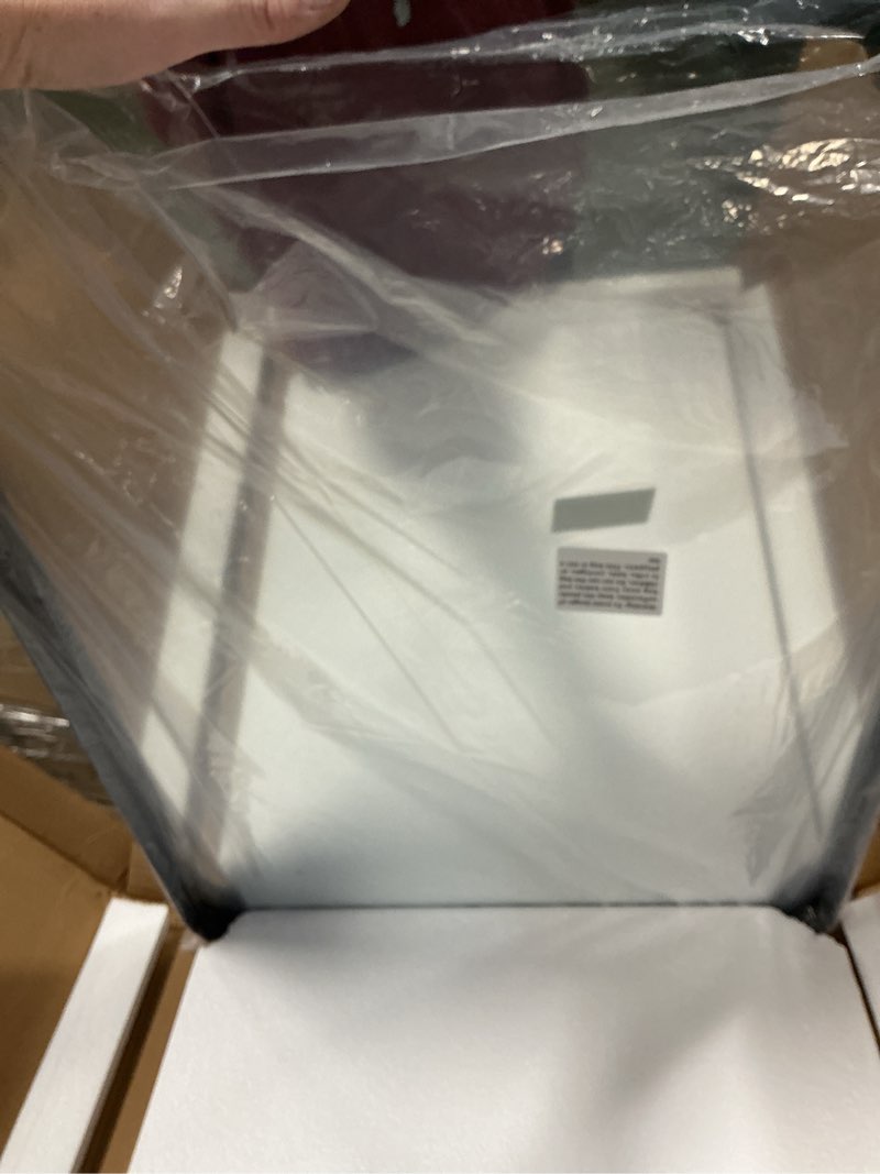 Condition photo showing New/Like New for FIRNEWST Modern 30 in. W x 22 in. H Rectangle Black Framed Bathroom