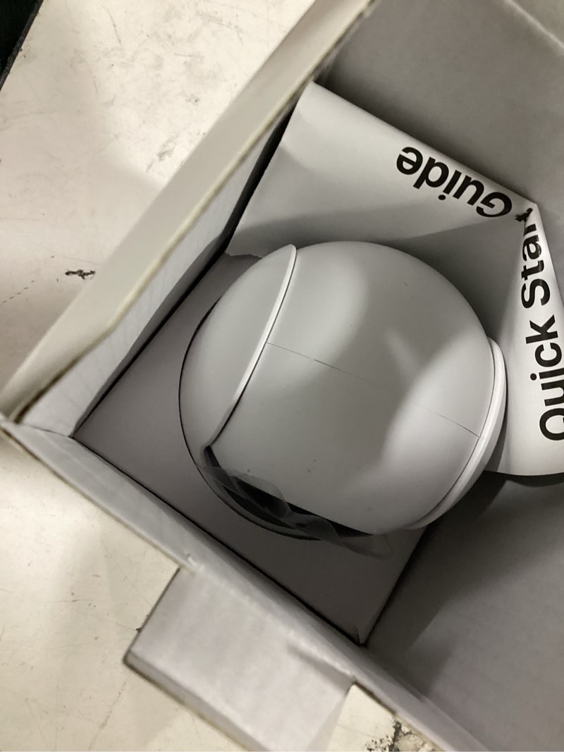 Condition photo showing Good Condition for tapo tp-link 2k pan tilt security camera for baby monitor, dog camera w/motion detection, 2-way audio siren, night vision, cloud &sd card storage (up to 256 gb), works with alexa & google home (c210) indoor only white 1-pack