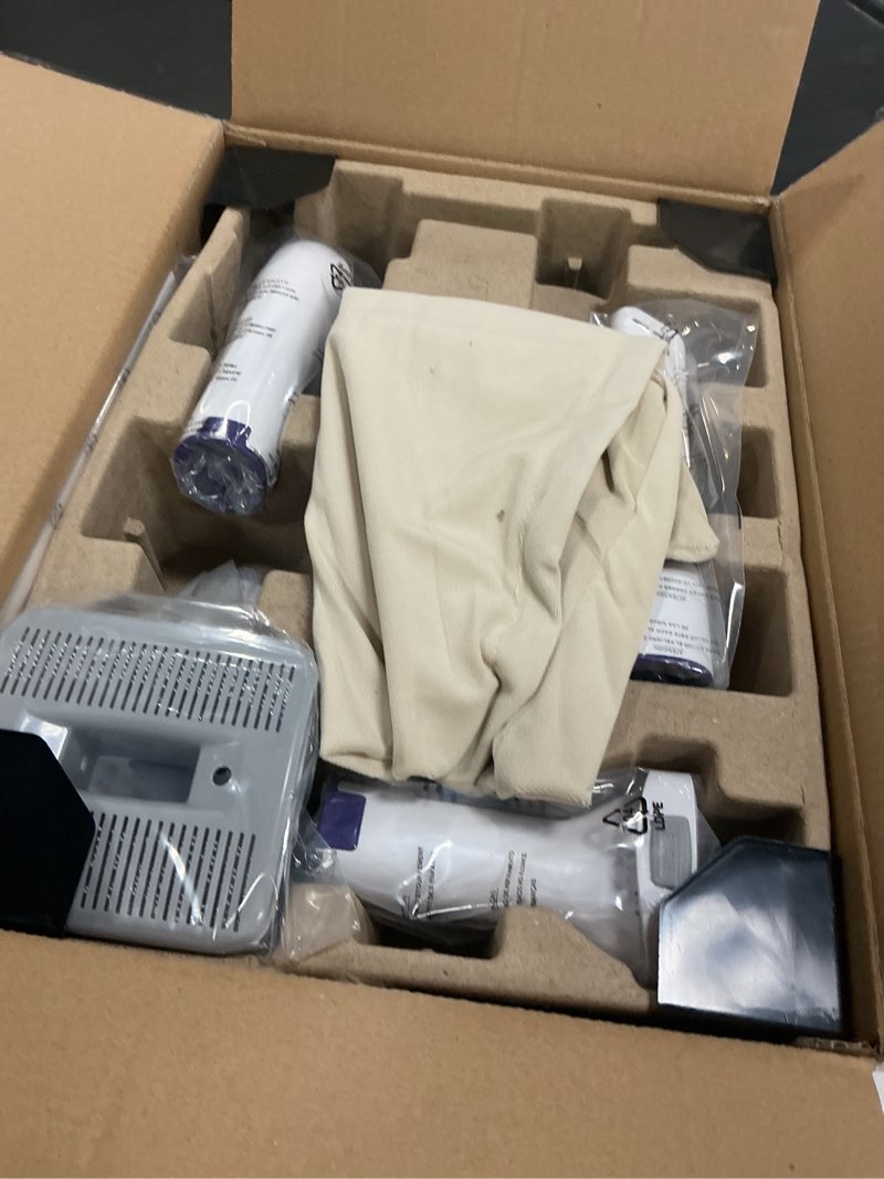 Condition photo showing Good Condition for oneisall lm3 dog grooming vacuum, 8-in-1 dog grooming kit, 11000pa super suction dog hair vacuum for shedding dogs cats hair, purple
