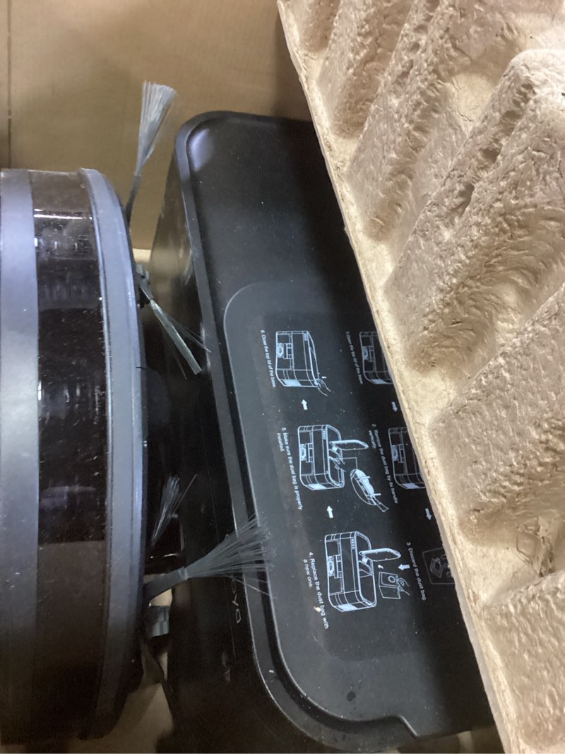 Condition photo showing Good Condition for Robot Vacuum Powerful Suction: Robot Vacuum Cleaner with Self-Empty Base Storing up to 85 Days of Dust - Wi-Fi/App/Alexa Control - Robotic Vacuum Ideal for Hard Floors