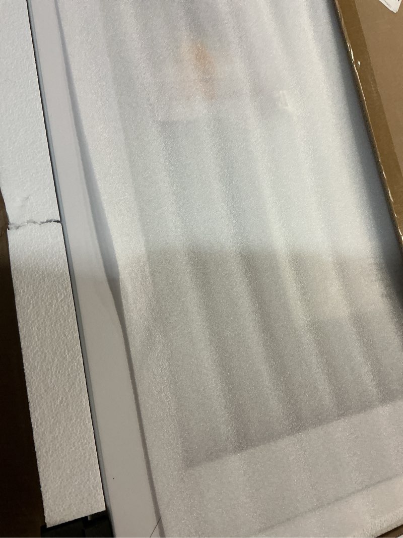 Condition photo showing New/Like New for delma led bathroom mirror with lights, 30x30 vanity mirror for bathroom wall, anti-fog, dimmable, front lit & backlit, memory function, shatterproof tempered glass, 3 color modes(horizontal/vertical) 3 light modes 30"l x 30"w