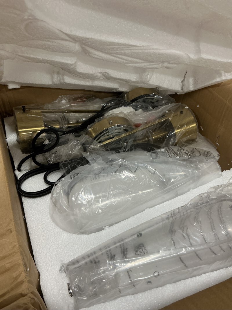 Salaiwei Raindrop Pendant Light Fixtures Set of 2, Brass Glass Pendant Lighting, Teardrops Gold Hang