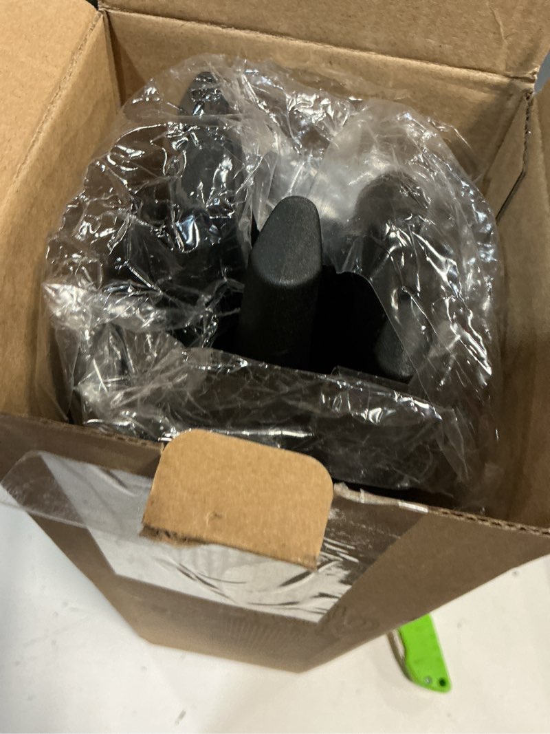 Condition photo showing New/Like New for knife set, brewin kitchen knife set, knives set for kitchen, universal knife block, utility knife block set, new home essentials, apartment essentials, dishwasher safe charcoal