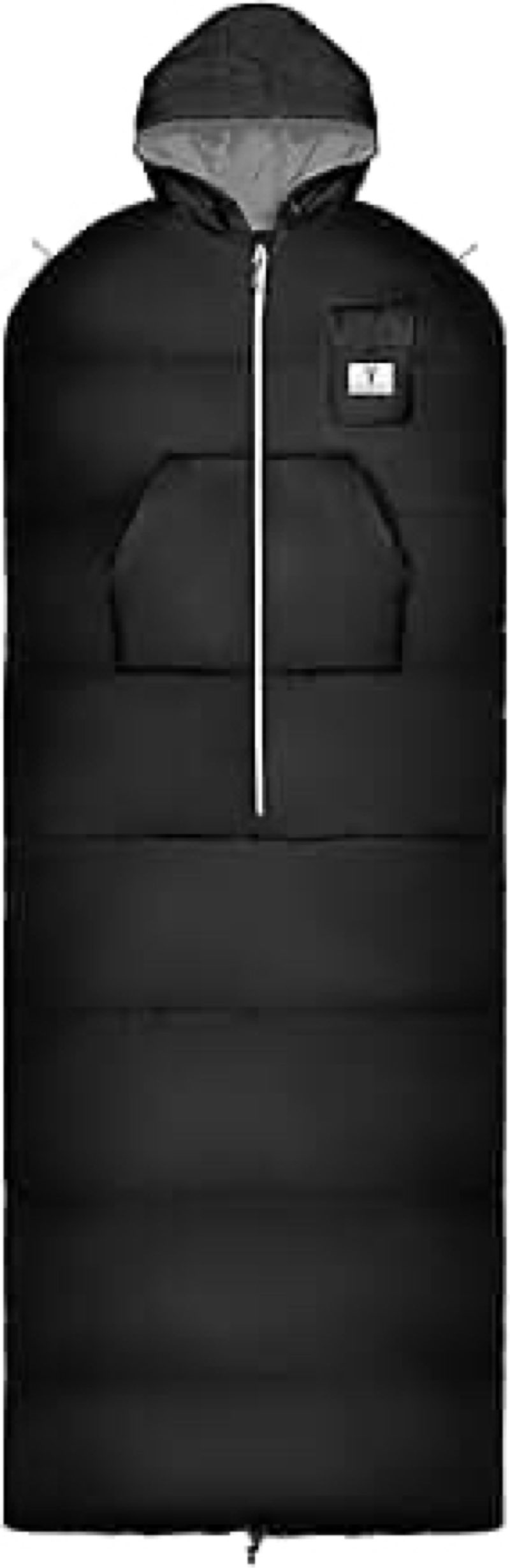 Thermotuff Wearable Sleeping Bag with Dual Hoodie, Long Sleeves, Pockets & Adjustable Drawstring - I