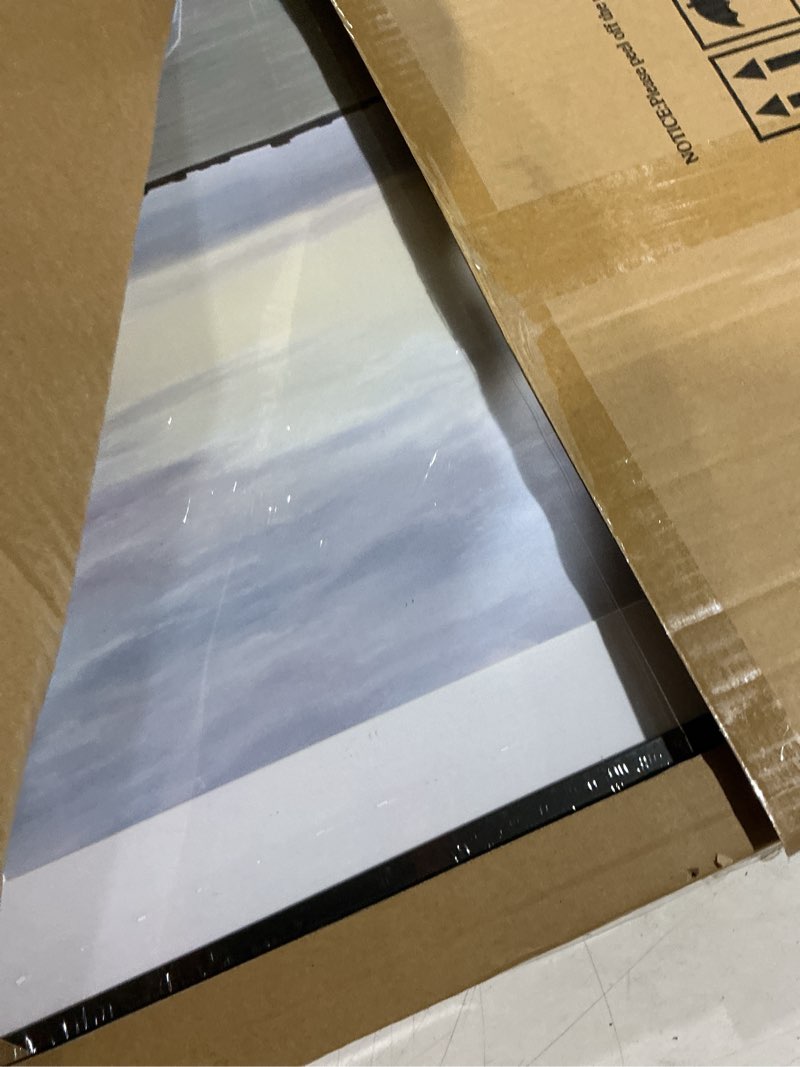 Condition photo showing Good Condition for vnvnk 24x24 frame black, perfect for 24x24 inch picture without mat or 20x20 inch picture with mat, home wall decor picture frame-1 pcs 24x24 black