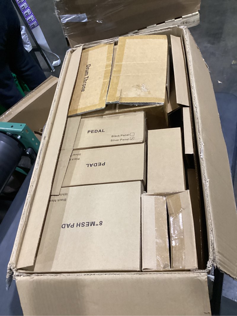 Condition photo showing Good Condition for alesis turbo max electric drum set with quiet 8" mesh pads, lessons, bluetooth and accessories, foldable