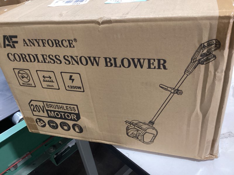 Condition photo showing Good Condition for Electric Snow Shovel-Cordless Snow Removal Kit with Direction Plate & Dual-Safety Switch,Max 10" Throw Distance,Compatible with Dewalt 20V Max Battery (Tool Only)