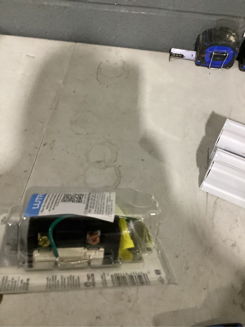 Condition photo showing Good Condition for lutron toggler light almond 150 w 3-way dimmer switch 1 pk