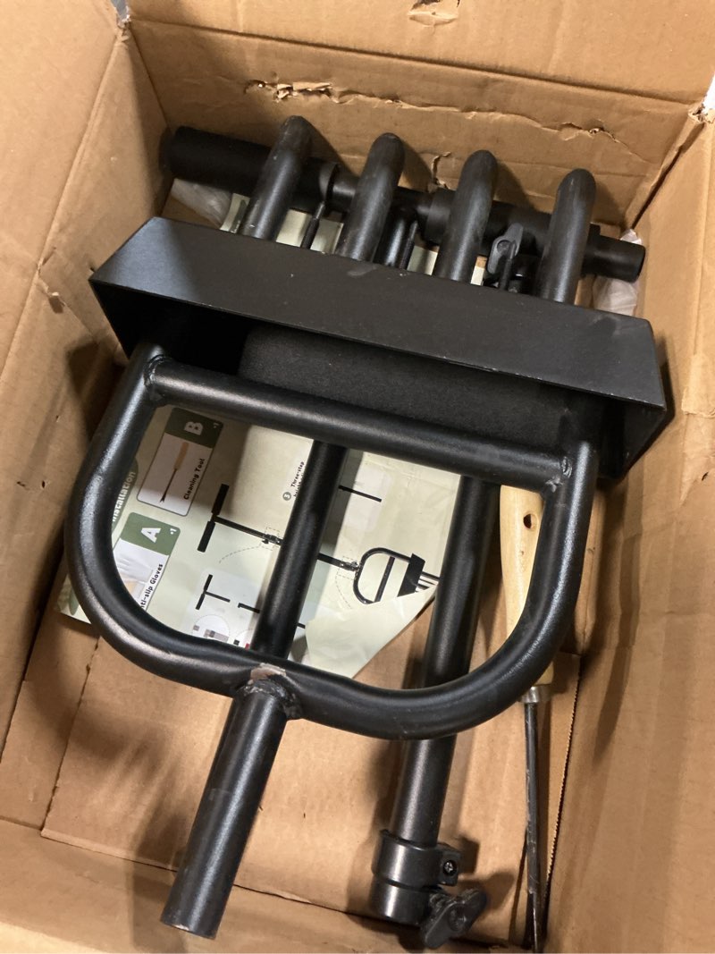 Condition photo showing Good Condition for lawn aerator tool with 4 hollow tines & 3 spike tines, aerator lawn tool with soil core storage tray, grass aerator for yard aerator, manual lawn core aerator & yard aerator garden tool