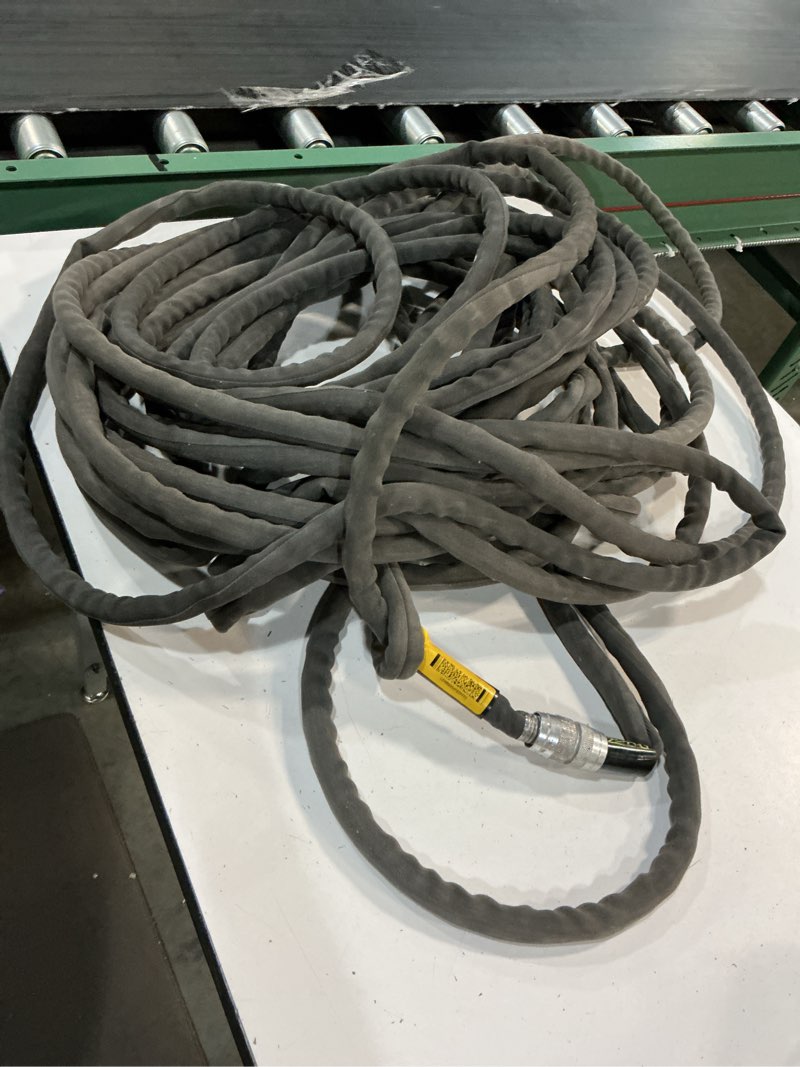 Condition photo showing As Is for apex  zero-g lightweight ultra flexible durable kink- free garden hose